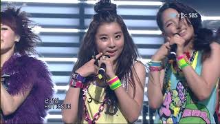 [1080p] 090621 SBS Inkigayo - 4Minute - Hot Issue