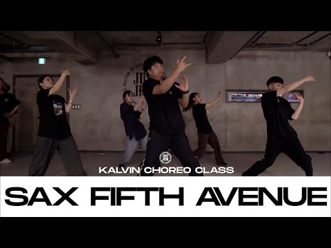 KALVIN CHOREO CLASS | Masego - Sax Fifth Avenue | @justjerkacademy