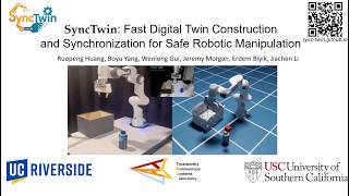 Synctwin Fast Digital Twin Construction And Synchronization For Safe Robotic Manipulation