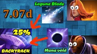 Void Backtrack Laguna Blade and Mana Void 7.07d LOL