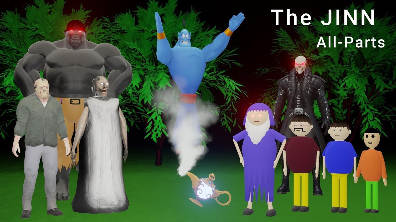 The  JINN  All- Parts   Gulli Bulli | MAKE JOKE HORROR CARTOON | MAKE JOKE HORROR