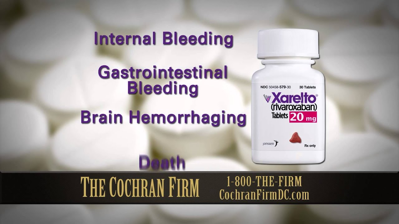 Xarelto bleeding lawsuit YouTube