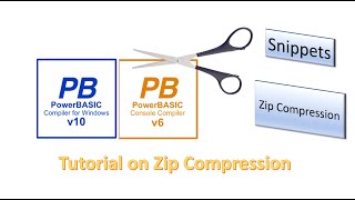 PowerBasic Windows Snippets Creating a Zip utility-  Part 1