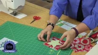 Quilting Quickly: Starlight Runner -- Christmas Quilt for your Table