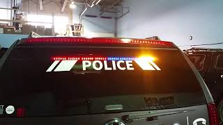 Dual Colour Traffic Adv with Cruise Mode without Tint | Fleet Services Installation
