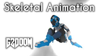 GZDoom Skeletal Animation test, using IQM model format GZDoom Skeletal Animation test, using IQM model format