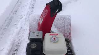 2nd use Honda HS-55 2 stage snowblower