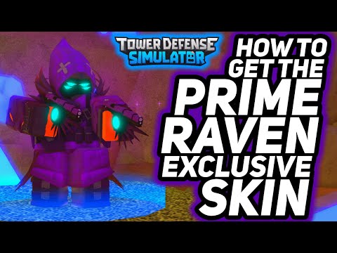 Tower Defense simulator new Prime Gaming Raven skin