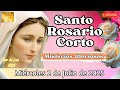 Santo Rosario Corto de Hoy ❤️☀️ Miércoles 2 de Julio de 2025 #shorts #viralvideo #video