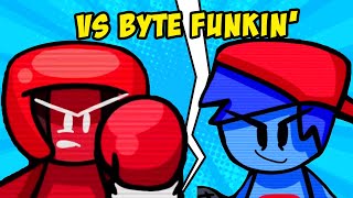 Friday Night Funkin' VS Byte Funkin' FULL WEEK   Cutscenes & Ending (FNF Mod/Hard)