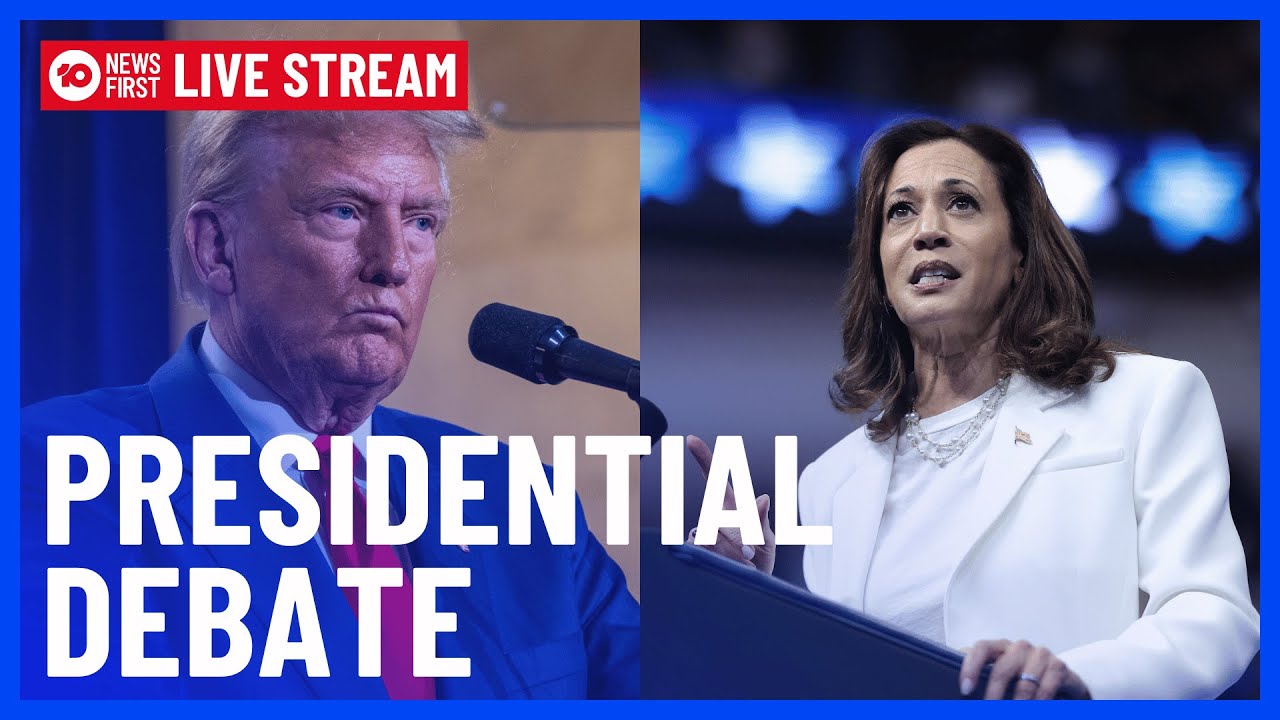 LIVE DEBATE: Kamala Harris And Donald Trump Go Head-To-Head - YouTube