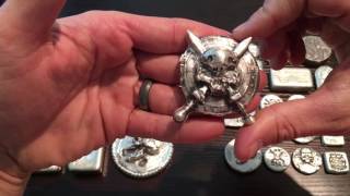 My 100 Oz Poured Silver Collection & 3 Reasons Why I Collect Poured Silver