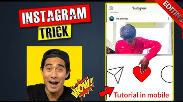 Zach king viral /Instragram hack /Tutorial in mobile /vishnu mamidi