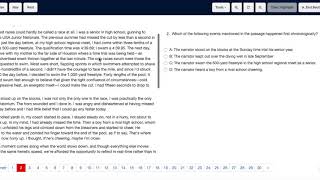ACT Test 2 Section 3 Question 2