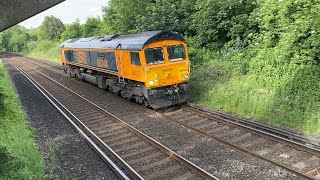 Class 66 66744 Heart Of Wales Light Engine Gb Railfreight