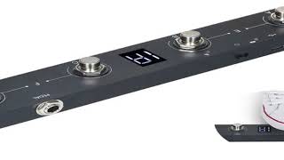 M-Vave Chocolate Midi Controller Bt Rechargeable 4 Buttons Midi Controller Pedal App Control With Wi