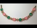 Bracelet making * Beading * Diy * Браслет из бусин *