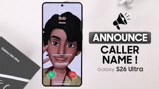 Samsung S26 Ultra: Caller Name Announcer [How to Enable or Disable] screenshot 5