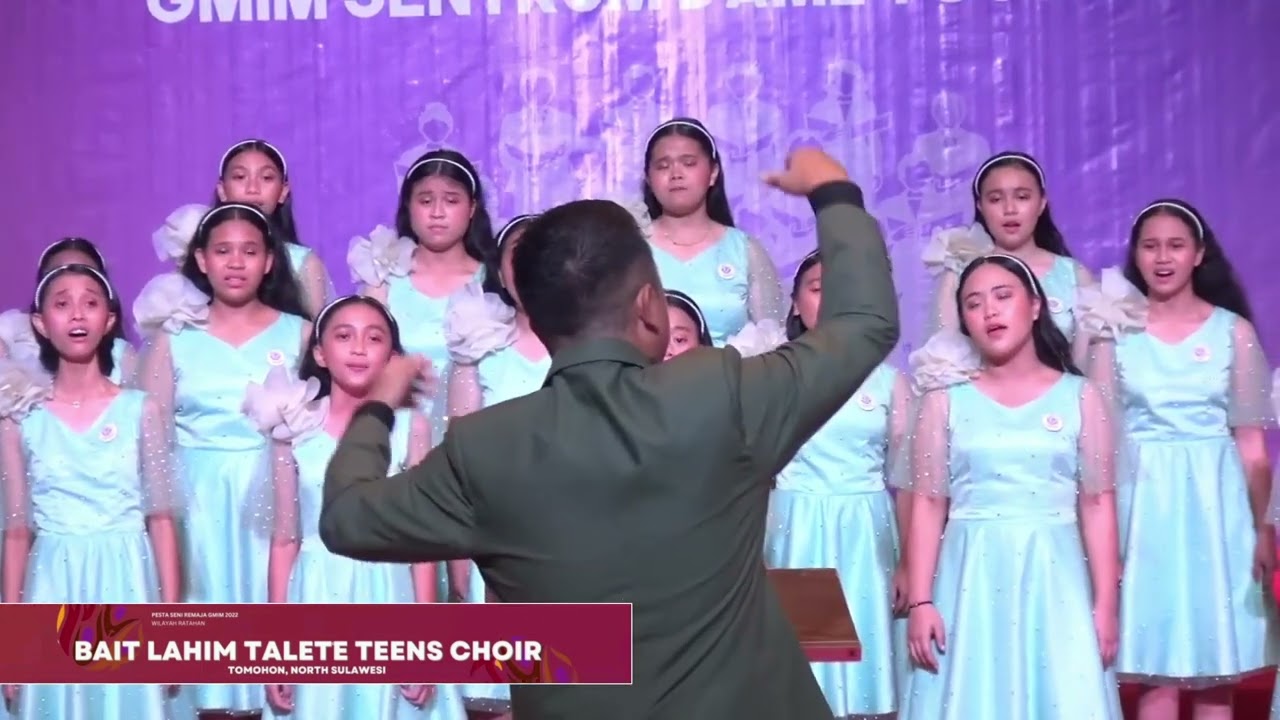 Hymne Remaja GMIM - Ronald Pohan | Bait-Lahim Talete Teens Choir (PSR 2022)