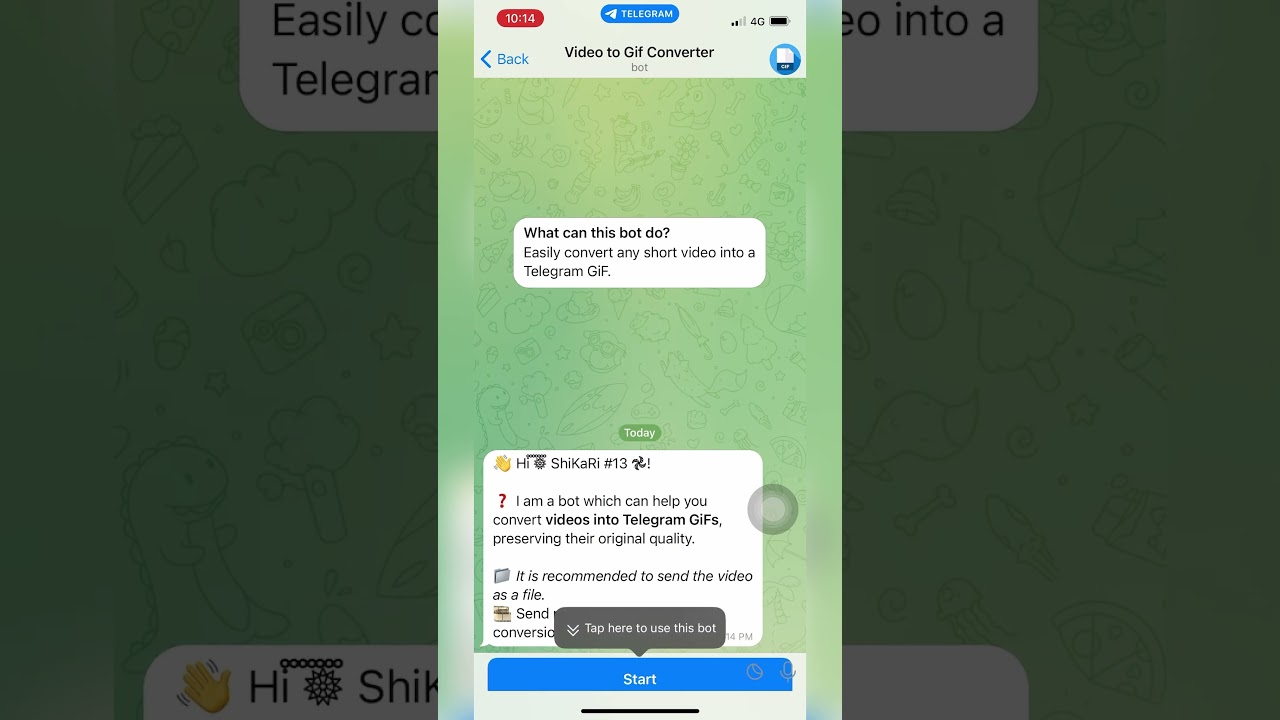 Convert your Video’s into GIFs within Seconds🔥| TELEGRAM BOT | SHIKARI | 