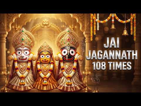 Powerful Jagannath Mantra 108 Times | 1 Hour Divine Chant for Peace, Protection & Blessings