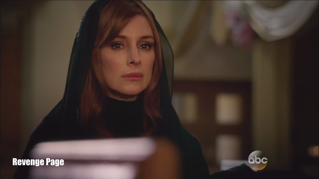 Revenge 4x23  Victoria Attends Her Own Fake Funeral "Two Graves" Series Finale