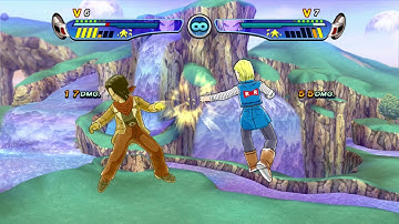 Dragon Ball Z: Budokai 3, Android 17 VS Android 18!