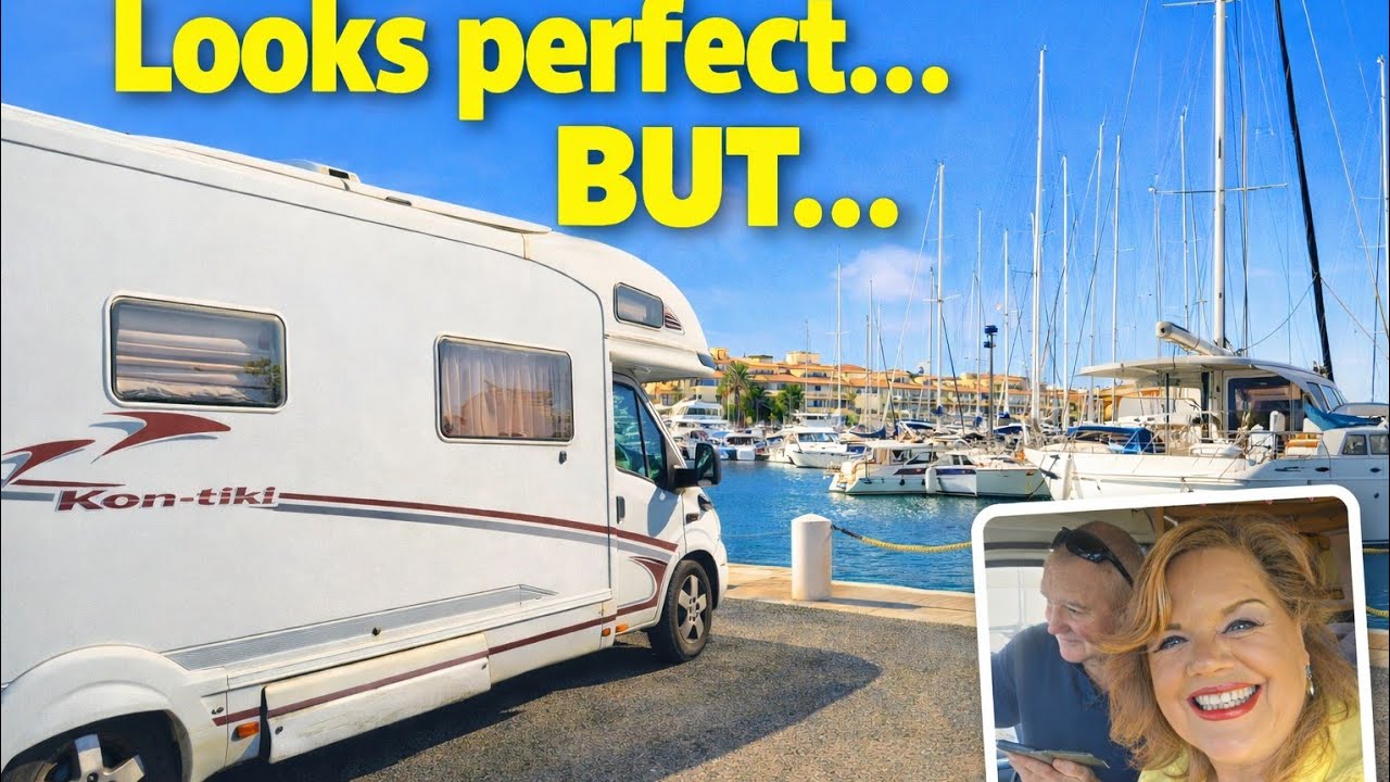 Кемпинг для автодомов Almerimar Harbour… Мы этого не ожидали 😳