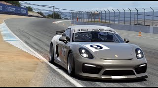 Porsche cayman gt4 clubsport - laguna seca world record 1:28:542
assetto corsa