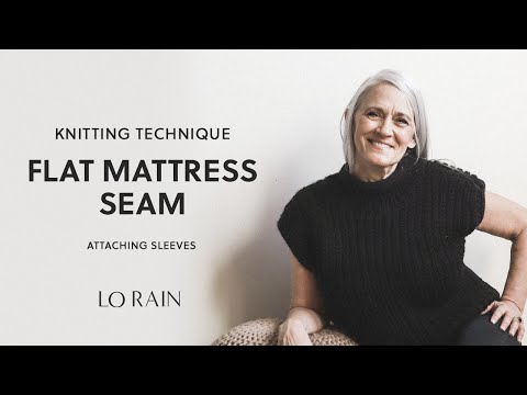 Attaching knit sleeves to your sweater