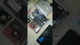 Laptop hp 14s-cf1046TU Intel Celeron 4205U 1.8Ghz RAM 4 GB, UPGRADE SSD 128 GB #shortsvideo #shorts