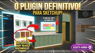 🚀A Forma Mais Rápida de Projetar Cozinhas Planejadas no SketchUp🤩