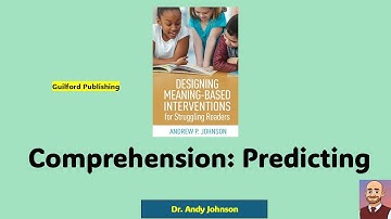 Developing Cognitive Operation for Comprehension: Predicting