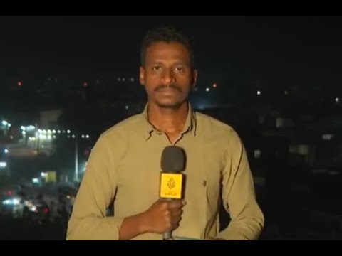 مراسل الجزيرة فى السودان يظهر في نبأ عاجل ويعلن سققوط الفاشر 