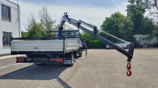 IVECO DAILY 35C16H CASSONE FISSO CON GRU PM 3623 - ALLESTIMENTO VILCAR