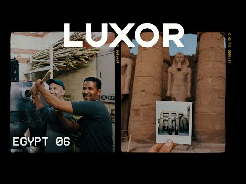 Pretend to be a local in Luxor Egypt / 埃及樂蜀自由行 | 06 VLOG | Hilton | Sugarcane juice