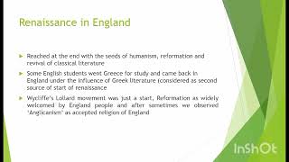 "Uncovering the Renaissance: History, Culture, and Legacy"
