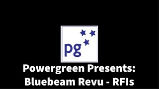 Bluebeam Revu - RFI's