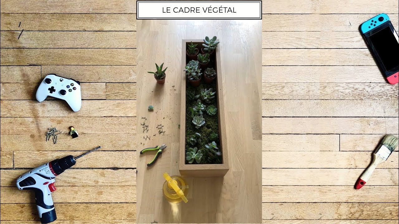 Cadre végétal : Le tuto