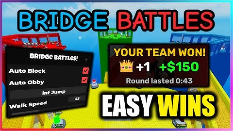 🏆 Bridge Battles Script - Auto Block, Easy Wins