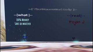 (EXCLUSIVE) MonkeyTale Sans 100% Power &amp; Trojan 2 showcase - UT Megaversal Battles