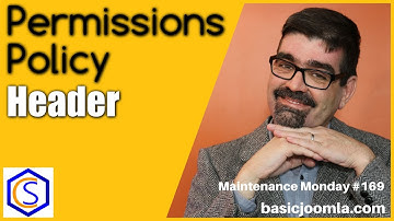 Permissions Policy Security Header For Joomla - 🛠 MM #169