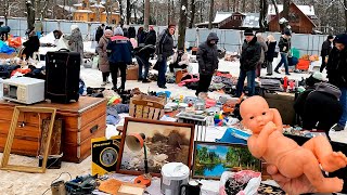 картинка: Поход на Барахолку Санкт-Петербурга. Экономия на покупках в 10 раз. Блошиный рынок на Удельной