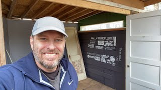 A Quick Update On The Shed