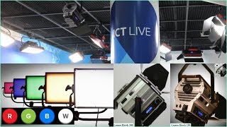 Lumos Glow panel 400c set lighting for PyeongChang 2018 Olympics 4K UHD Studio screenshot 2