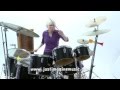 Backbeat drumming grandma  marilyn donadt drums