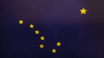 Alaska // Waving Flag - Flags of the U.S. states and territories
