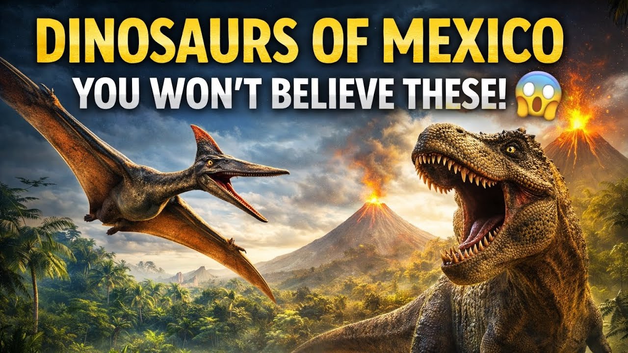 Terrifying Dinosaurs Found in Mexico | Shocking Discoveries
