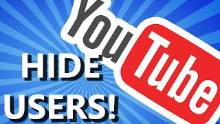 how to block people on youtube forever and hide users | have all comments removed 2021