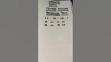 number analogy reasoning trick